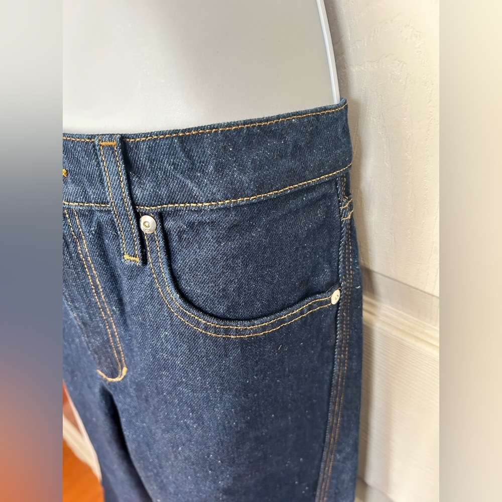 Joe's The Ryan Spectacular Indigo Wide-Leg High-Rise Jeans Size 24 NWOT - Picture 8 of 12